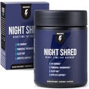 InnoSupps Night Shred Fat Burner and Natural Sleep Support | Ashwaganda, 5-HTP, CLA, Melatonin | 食欲抑制剤 | 減量サポート夜間脂肪燃焼(60 ベジタリアンカプセル)