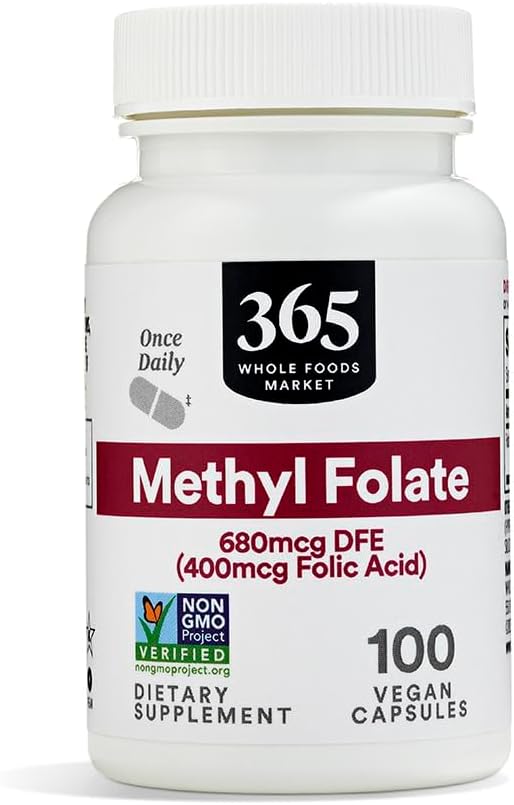 365 by Whole Foods Market, Methyl Folate, 100 Count