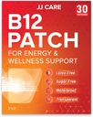 JJはB12パッチ(30のパック)、自己接着性の自然なブレンドの代表的な毎日のB12エネルギー パッチ、1か月の供給を扱います