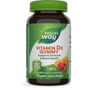 Nature's Way Vitamin D3グミー、免疫と骨の健康をサポート*、2000 IU(50 mcg) 2ガミーサービング、ビタミンD3 2000IU 2ガミーあたり、混合フルーツ風味、120 カウント