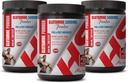 筋肉ポンプのための最高のサプリメント - プレ&ポストワークアウト - GLUTAMINEパウダー5000MG - グルタミンサプリメント - 3缶900グラム