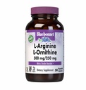 Bluebonnet栄養L-アルギニン500mg / L-オルニシン250mg、タンパク質代謝をサポート*、大豆フリー、グルテンフリー、非GMO、コーシャ認定、ビーガン、50野菜カプセル、50給餌
