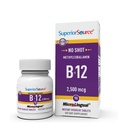 優秀な源無しショット ビタミンB12のMethylcobalamin 2,500のmcgの速い分解のMicroLingualのタブレット、90の計算、B12の活動的な形態、サポートエネルギー生産、神経系サポート、非GMO