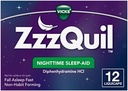 ZzzQuil、夜間睡眠の援助のLiquiCaps、25のmg Diphenhydramine HCl、No.1睡眠援助のブランド、非習慣の形成、落下睡眠の速い、12