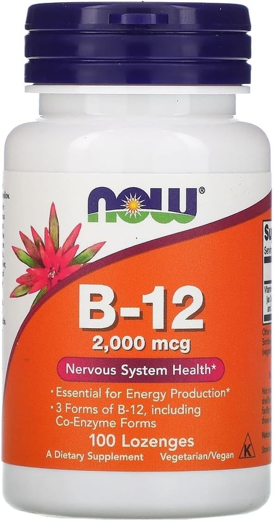 B-12 2,000 mcg 100 ローゼンジ