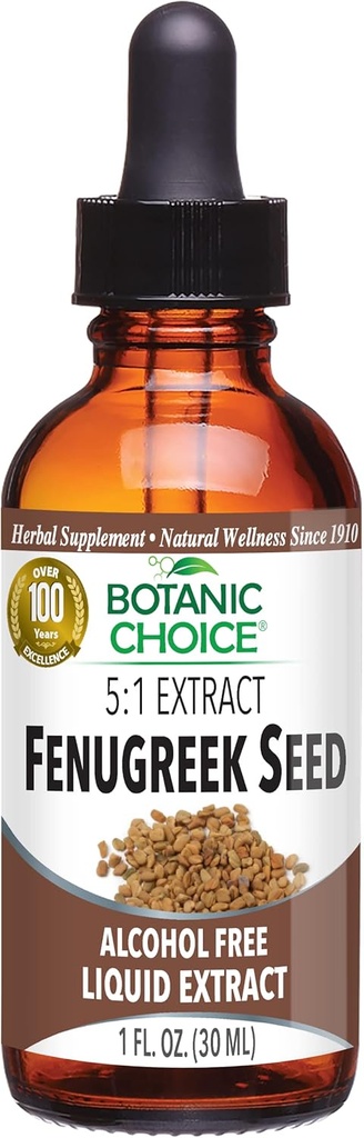 Botanic Choice Liquid Extract, Fenugreek Seed, 1 Fluid Ounce