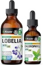 BIO KRAUTER Lobelia Tincture 4 Fl. Oz. & Chlorophyll Tincture 2 Fl. Oz.