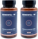 SRILabs Renewglow Biotin 5000mcg 女性のための毛の成長の補足40プラス-Gotu KolaのビタミンE、健康な毛、皮および釘のためのC亜鉛-栄養素を高める27の美と