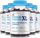 (5パック)プライムバイゴールXLグミープライムVigor XL Me Gummy Supplement、プライムバイゴール最大強度アドバンストシラジットアイリッシュシーモーズメンエネルギー&バイタリティサポート(5ヶ月の供給)