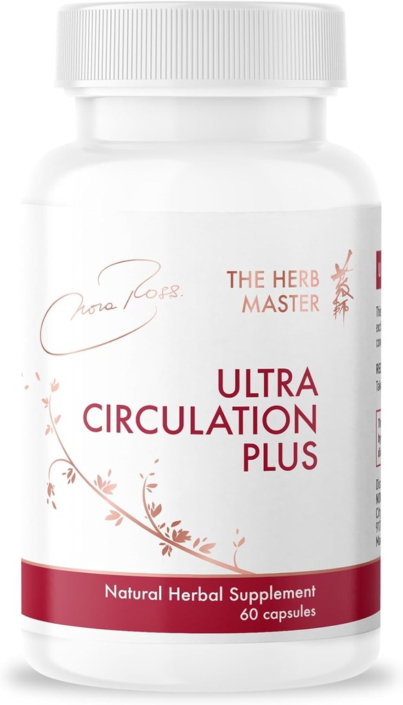 Nora Ross Ultra Circulation Supplements – Healthy Nitric Oxide Supplements for Men & Women – Healthy Heart and Blood Flow Support – Nitric Oxide Booster Supplement – 60 Capsules
