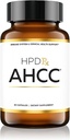 HPD Rx Premium AHCC & Shiitake Mushroom 1100 mg per Serving Supplement, Natural Immunity Booster, Maintains Natural Killer Cell Activity | AHCC is Proven in 30+ Studies | 30-Day Supply, 1-Pack