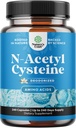 NACサプリメントN-アセチルシステイン600mg - ビーガン高吸収非Smelly NAC 600mgカプセルグルタチオンプレカイザー肝臓用デトックス&修理プラス肺健康と免疫サポート(240ct)