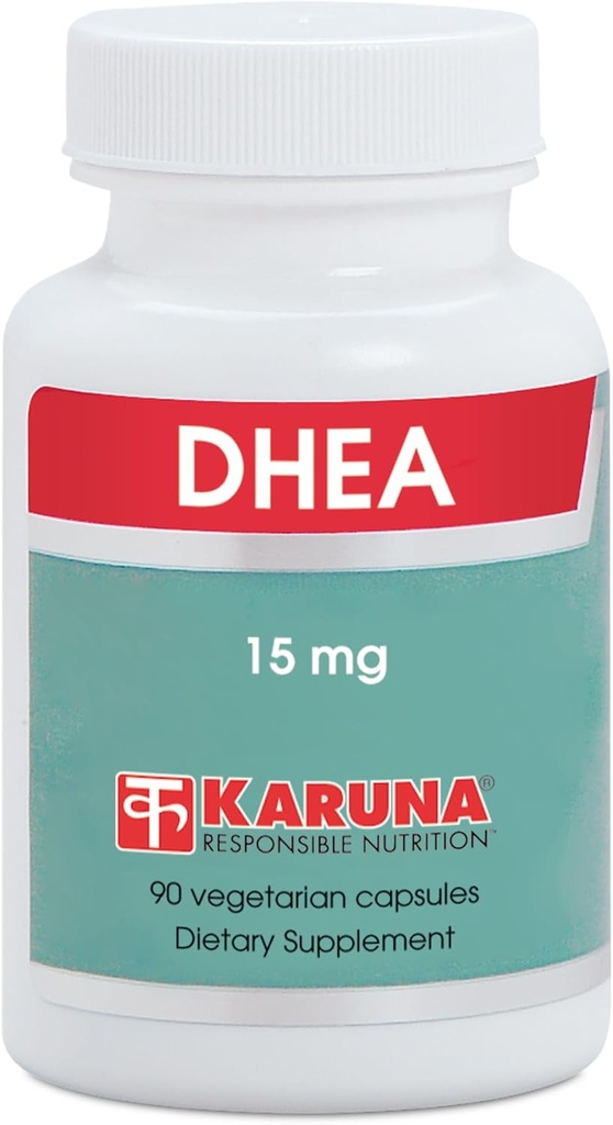 Karuna DHEA 15mg 90 ベジタリアン カプセル [健康と美]