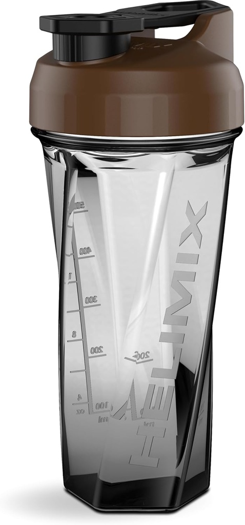 HELIMIX 2.0 Vortex Blender Shaker Bottleは最大28oz | ブレンドボールやウィスク | アメリカ製 | ポータブルプレワークアウト ホイプロテインドリンクシェーカーカップ | ミックスカクテルスムージーシェイク | トップラック セーフ