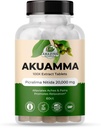 驚くべき植物学の Akuamma のエキスのタブレット– 200 mg 100X のエキス 20,000mg   焦点および明白–気分を Boosts、圧力を取り除き、カルムネスを促進して下さい(60 の計算)