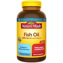 Nature Made Fish Oil Omega 3 サプリメント, 1200 mg Softgels, Omega 3 健康な心サポートのための魚油, 230 Softgels, 115 日の供給