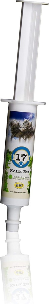 Silver Lining Herbs Colic Eaz - Relief of Horse Colic and Bad Digestion | Improving Horse Gut Health and a Return to a Normal Gastrointestinal Tract - 80cc Paste