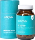 LyfeFuel Adaptogen Blend for Focus & 生産性 | 天然の向知性キノコサプリメント & 有機ハーブコンプレックス ブースト 脳力 | ライオンズ・マネ, コーディプス, バコパ, ゴツ・コラ | 60 ビーガンカプセル