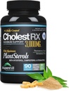 トリプル強度PhytoSterolコンプレックス - CholestRX - Beta-Sitosterol - 最大サポートのための3,000mg、グルテンフリー、90カウント - 包装5月Vary