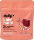 Chewsyの子供のMultivitamin +プロバイオティクス+スーパーフードの咀嚼、免疫及び消化器系サポート、ビタミンA、C、D3、E、亜鉛、子供のChewableの補足、個人的に包まれたフルーティーな咀嚼、6日の供給(1)