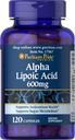 Puritan's Pride Alpha Lipoic Acid 600 Mg, 120 Count