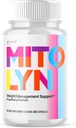 Mitolynの丸薬、公式のMitolynの紫色の皮のカプセルの高度の方式の補足、すべての自然なMito Lyn Ketoサポート最高の強さエネルギーおよびウェルネスのCapsulas Mitolinのビタミンのパスタ(60のカプセル)