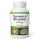 自然な要因、タービン及びBromelain 450のmg、筋肉および接合箇所サポート、90のカプセル