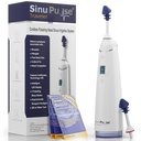 30 の Sinuair のパケットが付いている SinuPulse の旅行者 - 鼻の潅漑の Sinus のリンス システム、スペース節約の洗剤及び旅行のための救助機械、Neti の鍋か鼻のスプレーびんより有効な