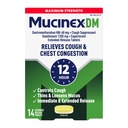 咳の抑制剤および Expectorant、Mucinex DMの最高の強さ12時間のタブレット、14ct、1200のmg Guaifenesin、Chestの輻輳を取り除きます、ぬれたおよび乾燥した咳、1人の医者はOTC Expectorantを推薦しました