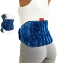 背部痛みの軽減のためのComfytempのマイクロウェーブ暖房パッド、期間のクランプ、2.5LB ウェアラブル Microwavable 暖房パッド、シアチカ、ウエストの Coccyx のための湿気がある熱療法、暖かい圧縮の回復は健康なギフトを得ます