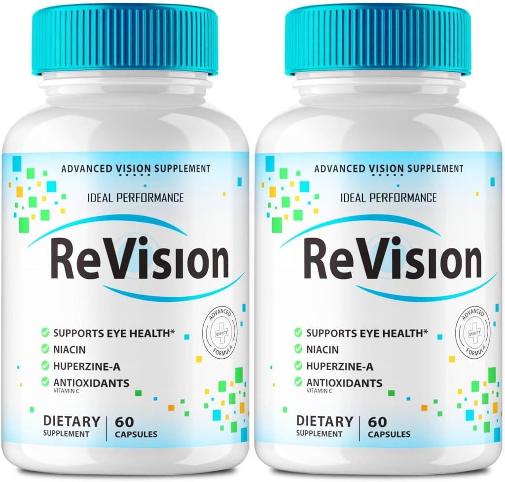 IDEAL PERFORMANCE (2 パック) Revision Eye Supplement Pills Advanced Vision 2.0 Eye Care Complex Vitamin Capsules Pro (120 カプセル)