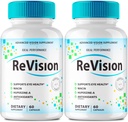 IDEAL PERFORMANCE (2 パック) Revision Eye Supplement Pills Advanced Vision 2.0 Eye Care Complex Vitamin Capsules Pro (120 カプセル)