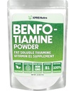 XPRS Nutra Benfotiamineの粉(チアミン) - 脂肪溶性の幸せな中心のチアミンの補足 - 認知ブーストのための高度のビタミンB1 Benfotiamine - ビーガン友好的なBenfotamineの粉(.25 Ounce)