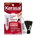 Kerasal Nail Renewal and Nail File Combo Pack, Restores Appearance of Discolored or Damaged Nails, 5 Heavy Duty Nail Files, 0.33 fl oz, Clear (Packaging May Vary)