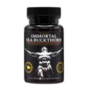 Immortal Sea Buckthornカプセル - 古代のパワー、オメガ3、6、7、9、および放射性皮膚、エネルギーおよび免疫サポートのための抗酸化物質を持つ男性と女性のための近代的な死亡率。