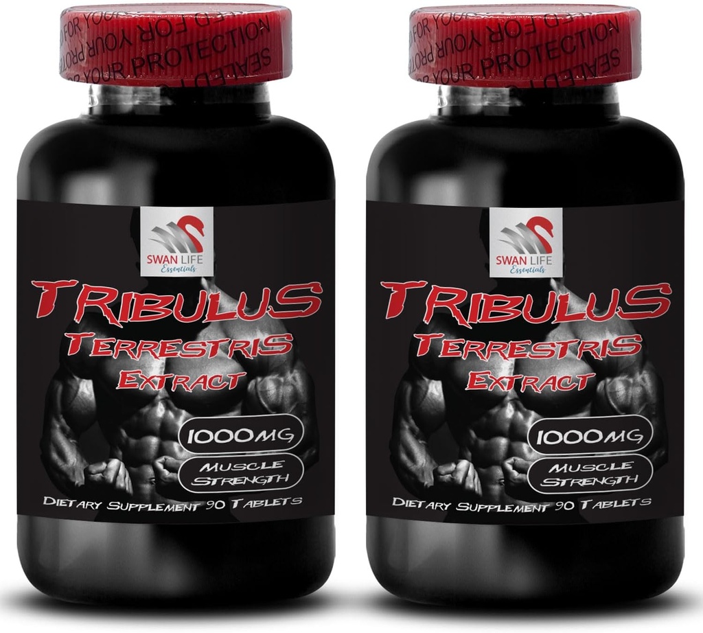 増加の性ドライブ - TRIBULUS TERRESTRIS EXTRACT - エネルギー源、男性と女性のための性ドライブ丸薬、性ドライブ丸薬、Libido ブースターのためのトリビュラス terrestris 抽出物 - 2 ボトル 180 錠