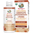 MaryRuth Organic Cordycepsキノコサプリメント | 超吸着剤 | フルスペクトラムマッシュルーム | 200mg β-グルカン サービングあたり | USDA オーガニック | ヴィーガン | 7.6 oz | 15 サービング
