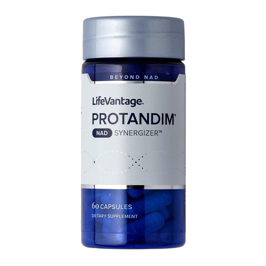 ライフバンテージProtandim NAD Synergizer、エネルギー、気分、健康な老化サポート、Sirtuinの活発化、細胞エネルギー及び管のサポートのためのNADの補足は、細胞の無駄、60のカプセルを取除きます