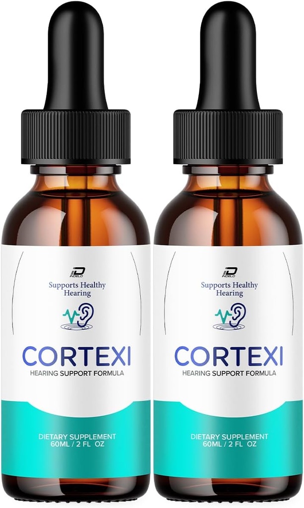 Cortexi Tinnitusイヤードロップ - Cortexi 24, Cortexi Liquid Drops, Cortexi Reviews, Cortexi Drops for Earリリーフ (2 Pack - 120 ML)
