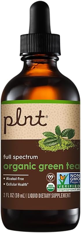 有機液緑茶 フルスペクトラムのサポート 細胞の健康 - アルコールフリー (2 fl. oz.)