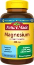 Nature Made Magnesium Oxide 400 mg Softgels, Extra Strength Magnesium Supplements for Men and Women, Support for Muscle, Nerve, Bone and Heart, 110 Day Supply