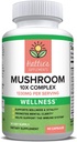 Hattie's Supplements Mushroom 10x 1330mg, 60 Capsules
