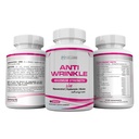 皮の美の解決(4)の反しわの最高は240カプセルw/Resveratrol、アルファLipoicの酸、コラーゲン、DMAEのHyaluronic +Pillsを補います