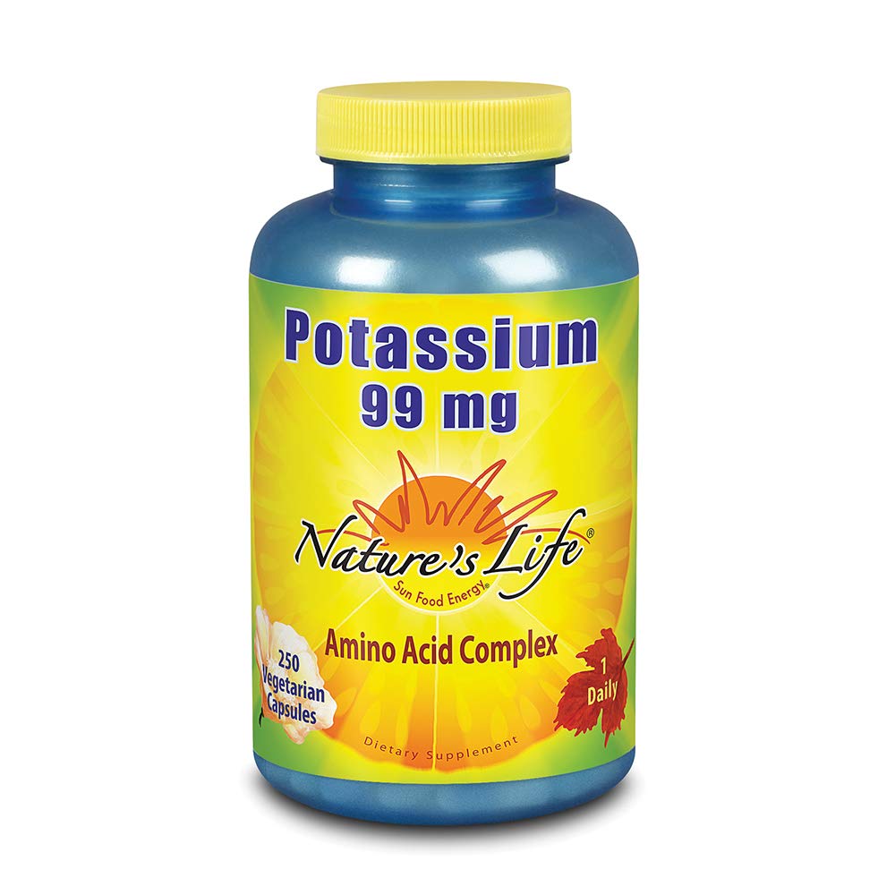 性質の生命カリウム、99のmg、250のct