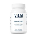 Vital Nutrients Vitamin B12 1000mcg - ビーガン - メタボリズム、認知と神経系の健康のためのメチルコバラミン* - 高機能B12サプリメント - グルテン、酪農場、大豆無料 - 100カプセル