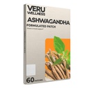 Veru Wellness Ashwagandhaパッチ - ストレスリリーフ、自然な気分のサポート、ストレス、エネルギー、フォーカスサポートパッチ(60カウント)