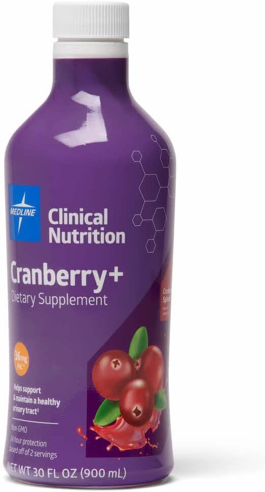 Medline Cranberry+の液体の尿路の食事療法の補足、サポート尿の健康、30のoz。 ボトル