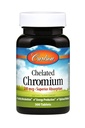 Carlson Chelated Chromium 200 mcg 優れた吸収 - 健康な代謝エネルギー生産と最適ウェルネス - 300 錠