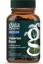 Gaia Herbs Valerian Root - 天然カルムのための自然な睡眠サポート - オーガニックValerian Root抽出物 - 60ビーガン液体Phyto-Capsules(30日間供給)