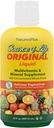 NaturesPlus Source of Life Liquid, Tropical Fruit - 30 fl oz, Pack of 3 - Multivitamin & Mineral Supplement - Gluten Free, Vegetarian - 90 Total Servings